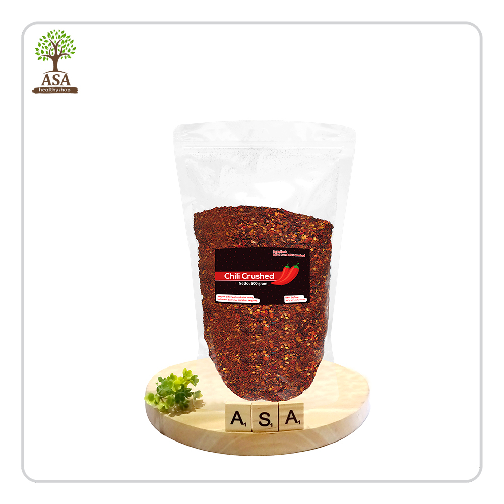 

Chili Crushed / Cabe Kering Kasar 500 gram