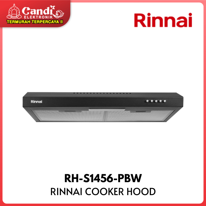 RINNAI Cooker Hood Penghisap Asap Dapur RH-S1456-PBW