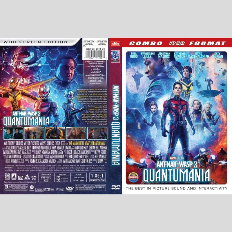 Kaset Film ANT MAN AND THE WASP QUANTUMANIA (2023)