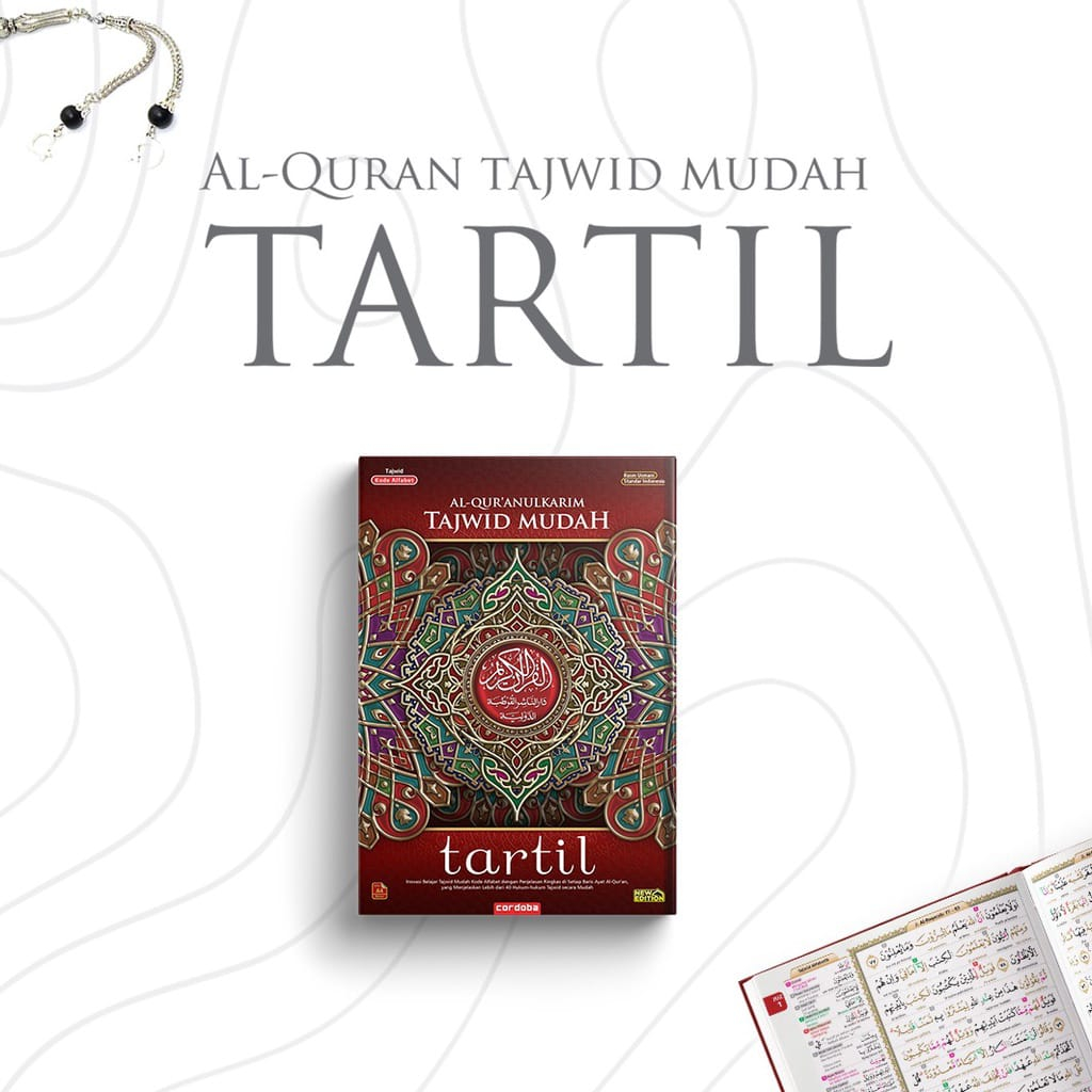 AL-QURANULKARIM TAJWID MUDAH TARTIL QURAN CORDOBA KODE ALFABET A4