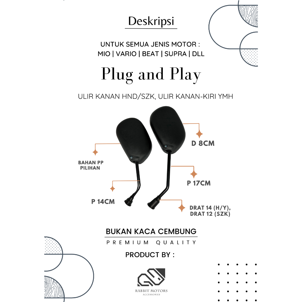 SPION MOTOR MIO - SPION MOTOR VARIASI MIO