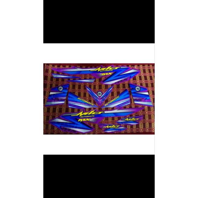 STRIPING TRANSPARAN MIO SOUL MX CUSTOM