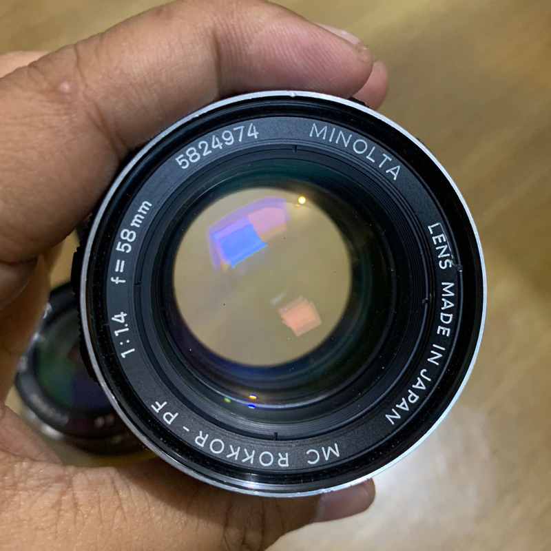Minolta 58mm F1.4