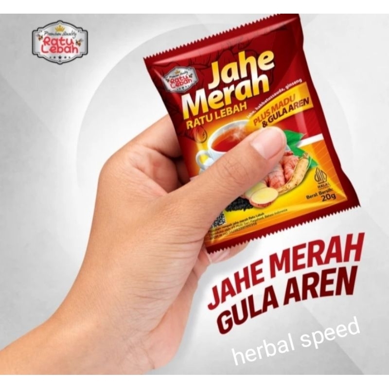 

JAHE MERAH plus gula aren MINUMAN HERBAL JAHE MERAH 1renceng