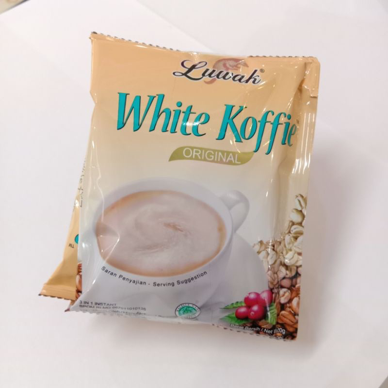 

luwak white coffe 20gr isi 5 saset