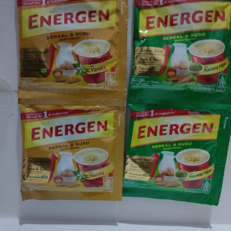 

energen 1renteng 10sachet @30g