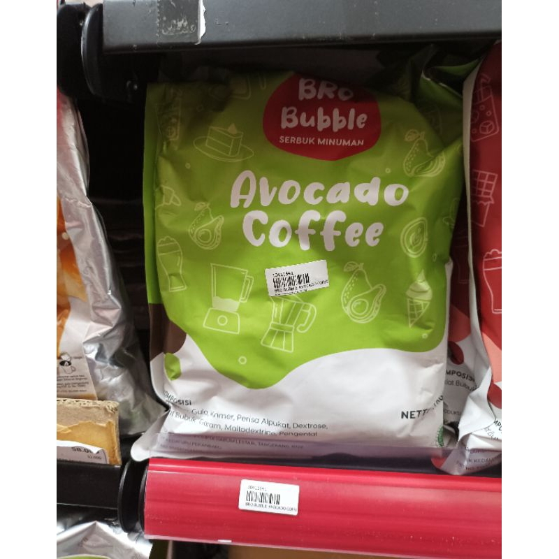 

Bubuk Minuman Bro Bubble Rasa Avocado Cofee 1kg