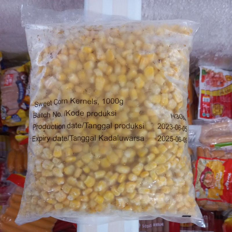 

Sweet Corn Kernels Jagung Manis 1kg