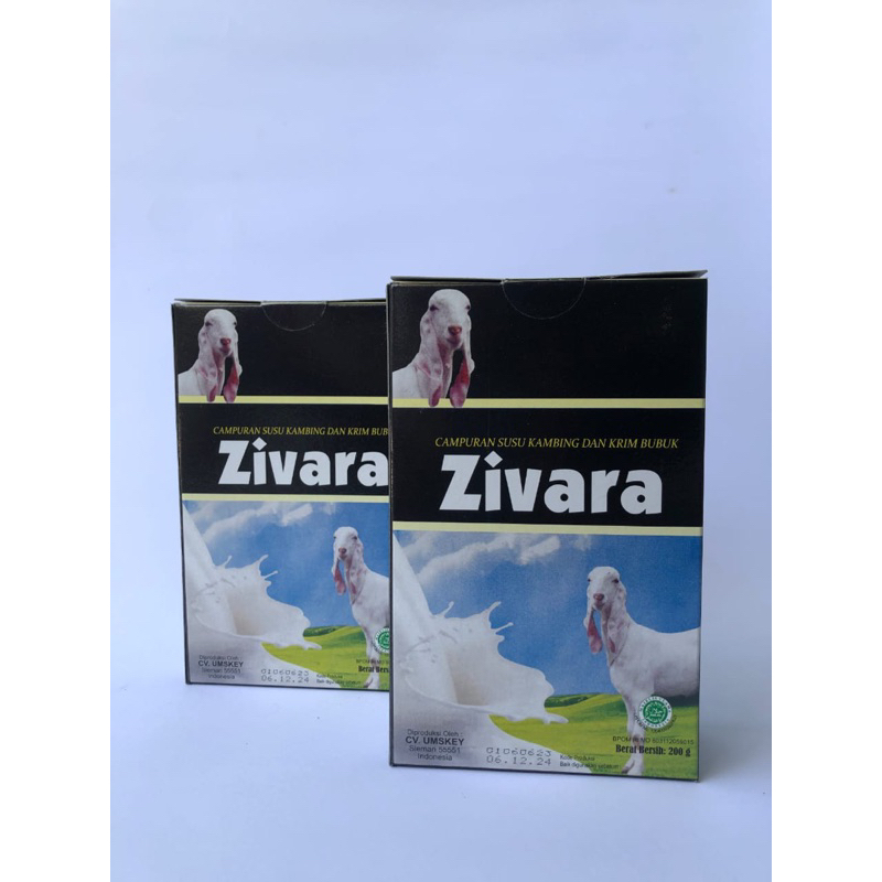 

susu kambing zivara paket 5box