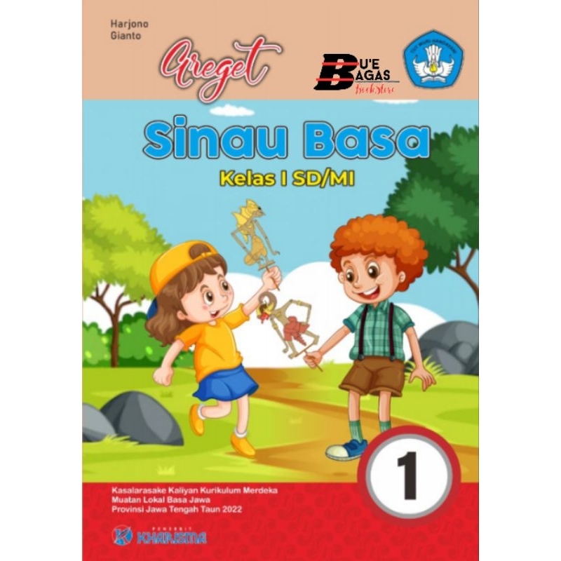 Buku Siswa Bahasa Jawa Greget Sinau Basa Kurikulum Merdeka SD Kelas 1