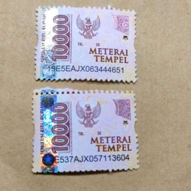

Materai tempel 10.000
