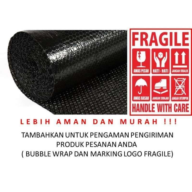

Tambahan Buble Wrap dan Lakban Fragile