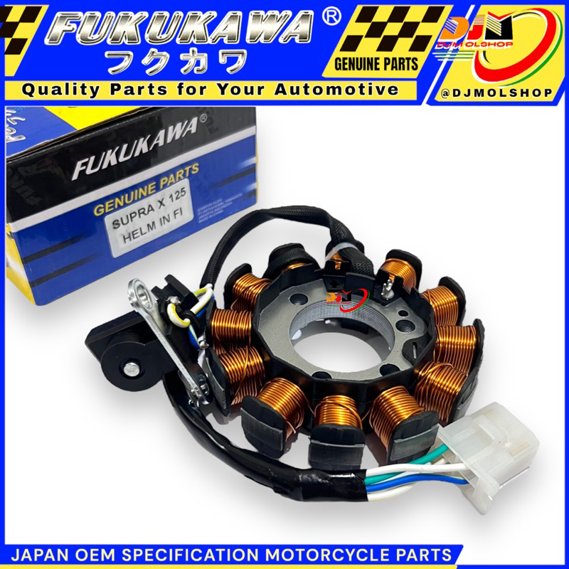 Spull Pengapian Spul Stator Supra X125 Fi Helm In Original Fukukawa