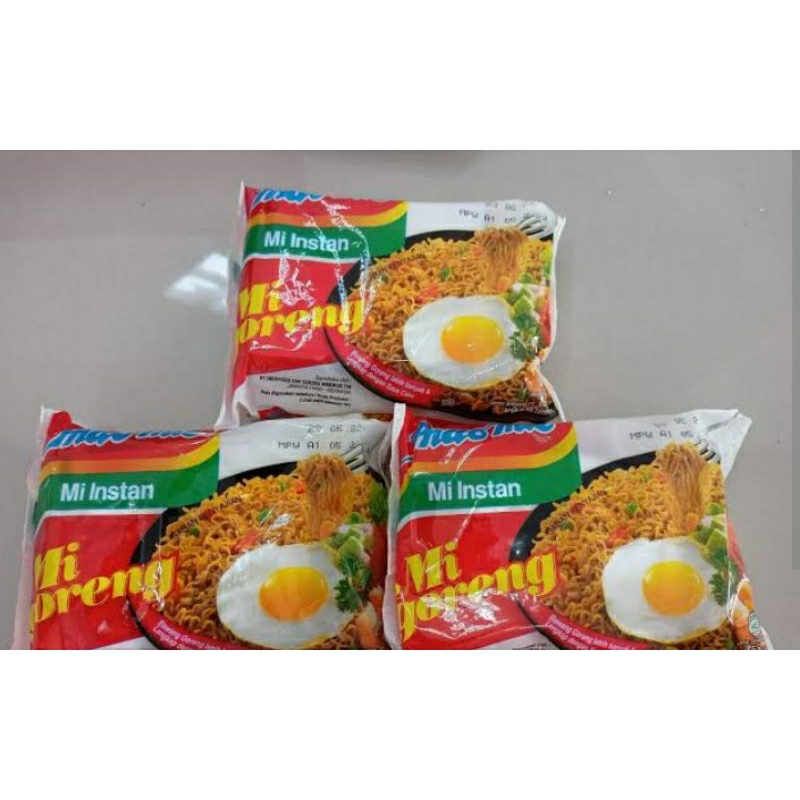 

INDOMIE GORENG 1 PAKET ISI 4pcs
