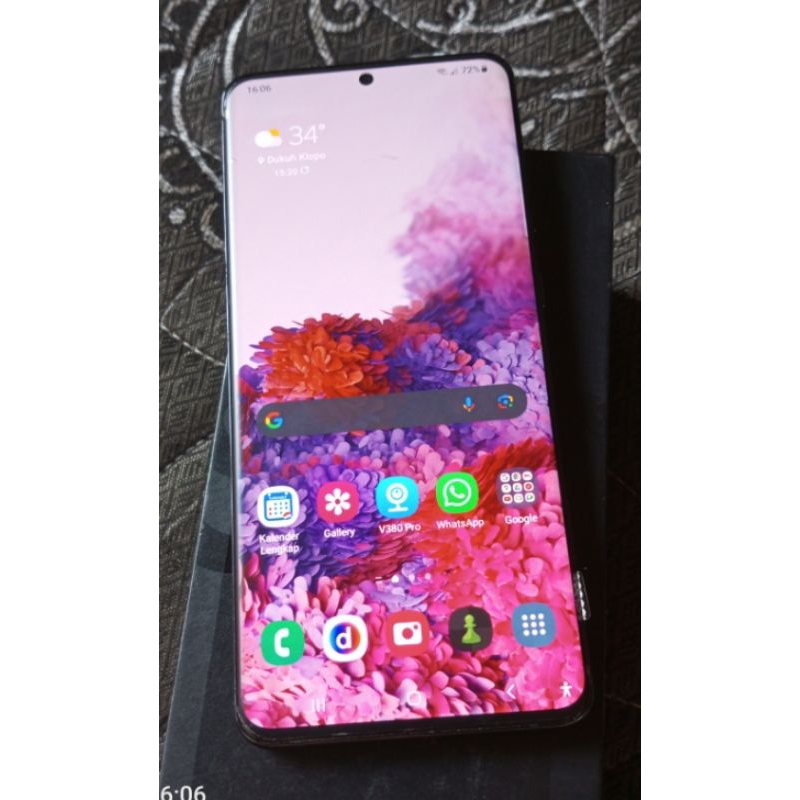 Samsung Galaxy S20 ULTRA 5G ram 12+12/128.. fullset muluss normal nominus segel original SEIN..