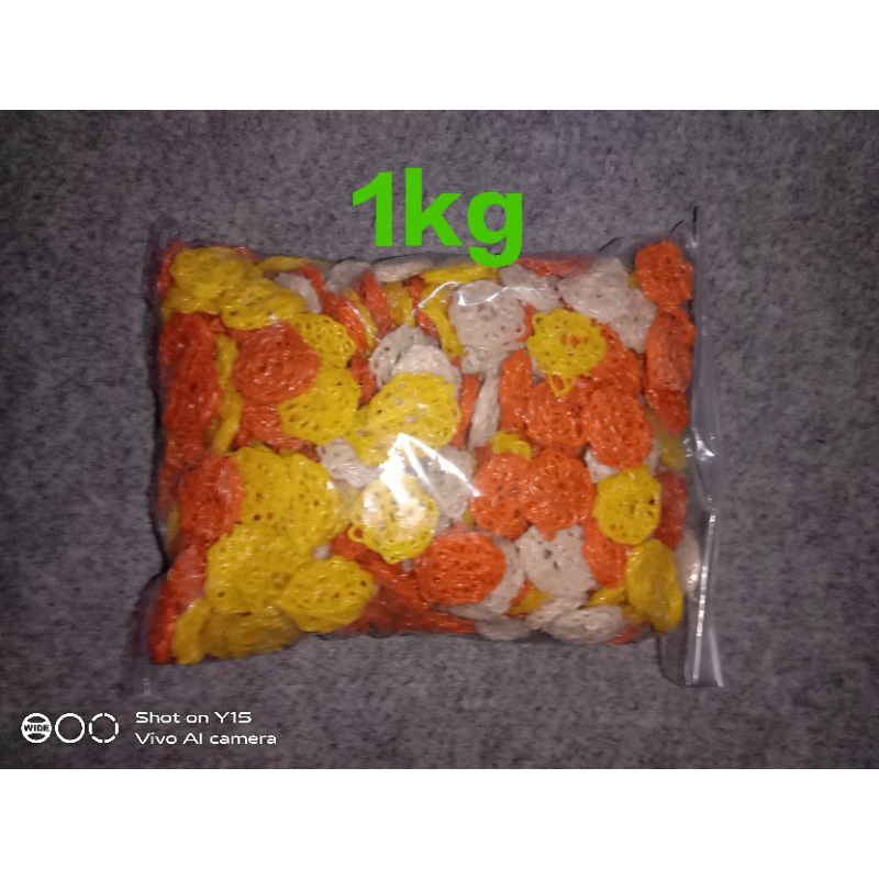 

kerupuk babangi kecil warna warni