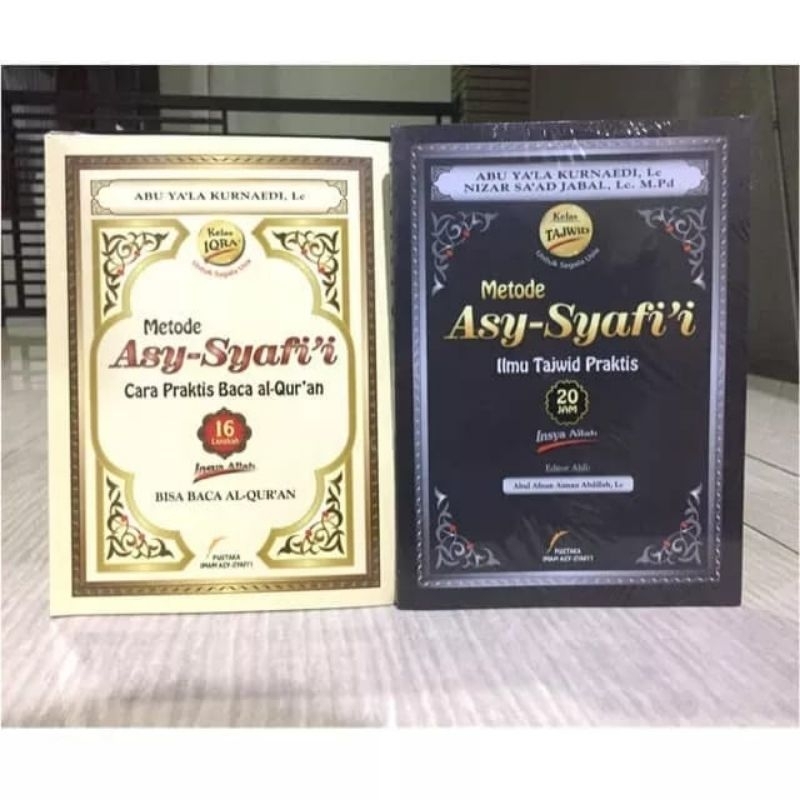 Paket Lengkap Satu Set Metode Imam Asy Syafii Ilmu Tajwid Praktis - Pustaka Imam Syafi'i - 2 Buku