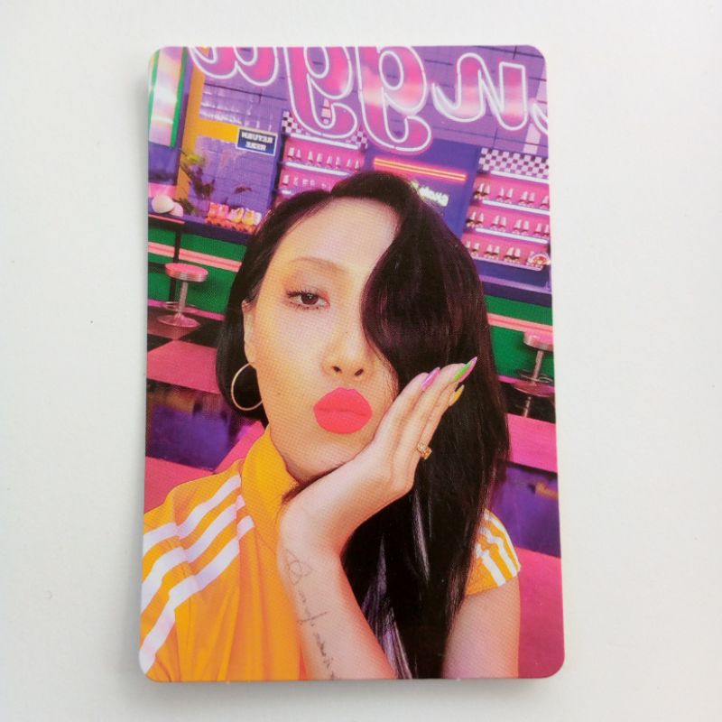 Photocard Mamamoo Hwasa Travel
