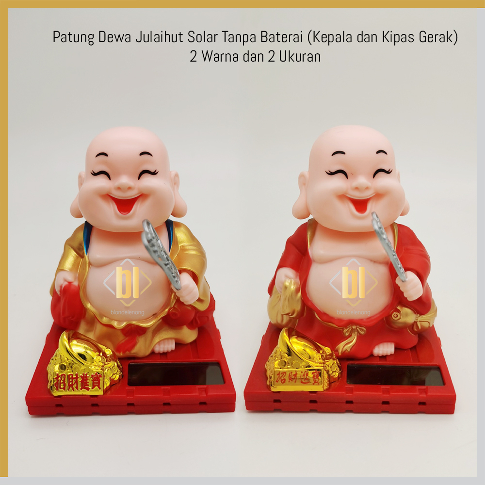 Pajangan Hiasan Patung Dewa Maitreya Milefo Julaihut Yenpao Yuan Bao Hoki Rejeki Lucky Fortune Rupan