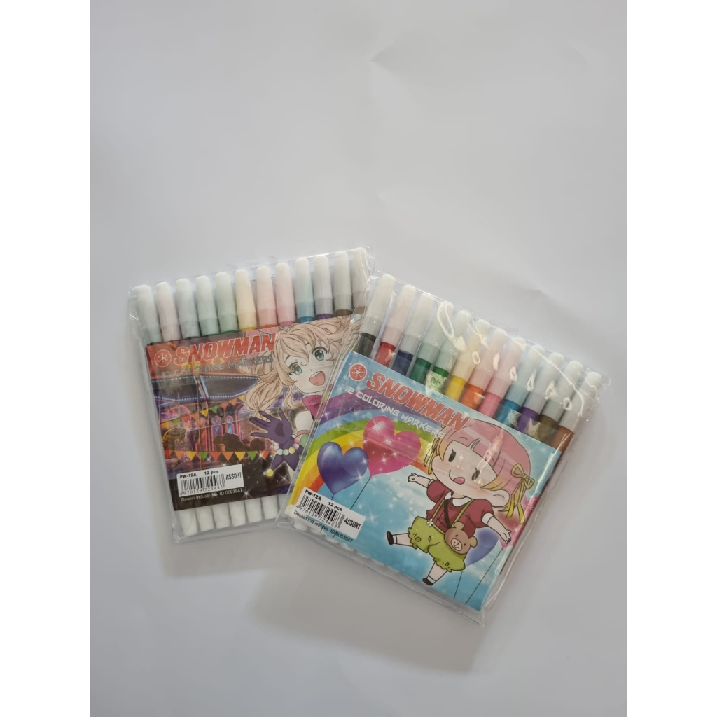

SPIDOL KECIL MARKER 12 WARNA SNOWMAN