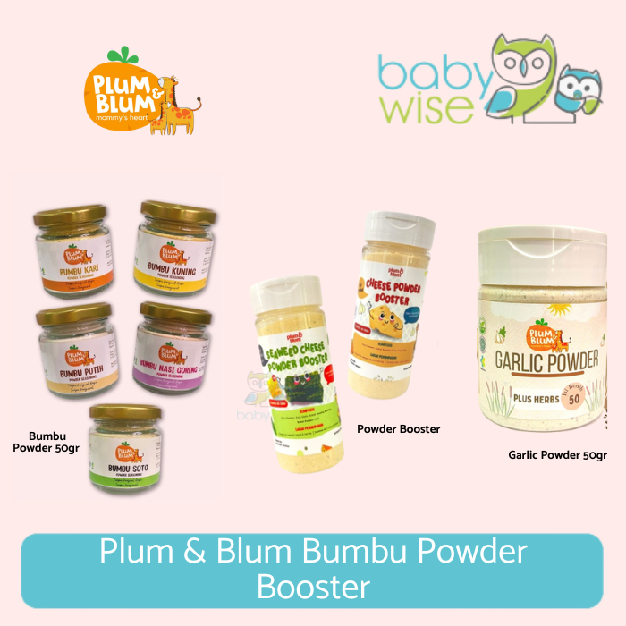 

Plum & Blum Bumbu Powder Booster - Kaldu Bubuk Masak MPASI No MSG