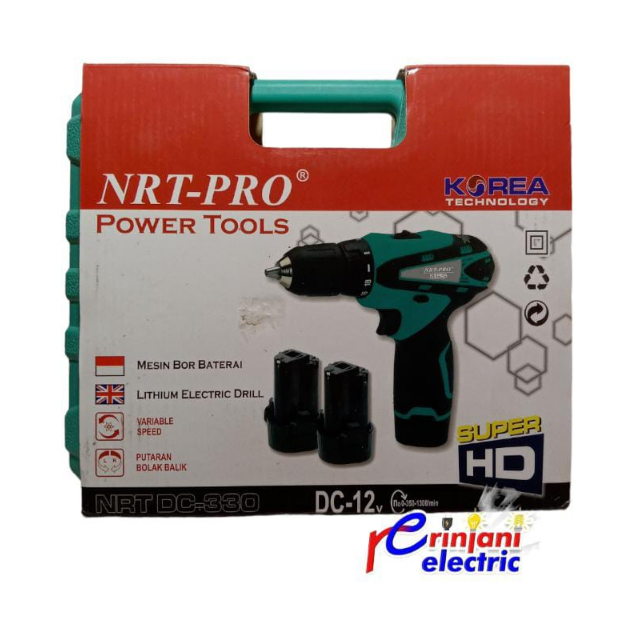 BOR CAS NRT PRO DC-330 12 V 10 MM / BOR BATERAI 10MM