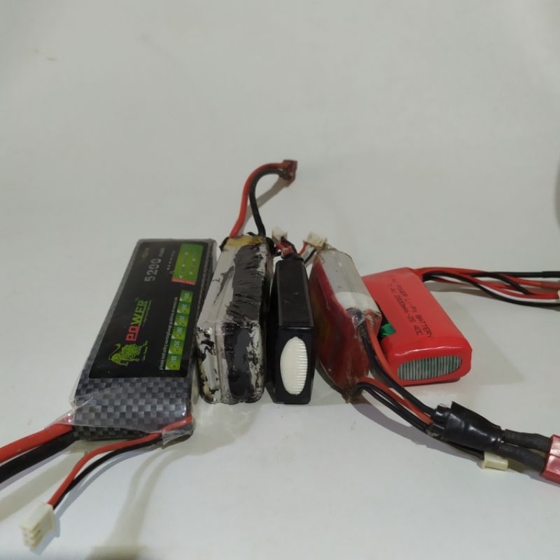 (BEKAS) BATERAI BATTERY SUGUS LILIN T PLUG LIPO TAMIYA