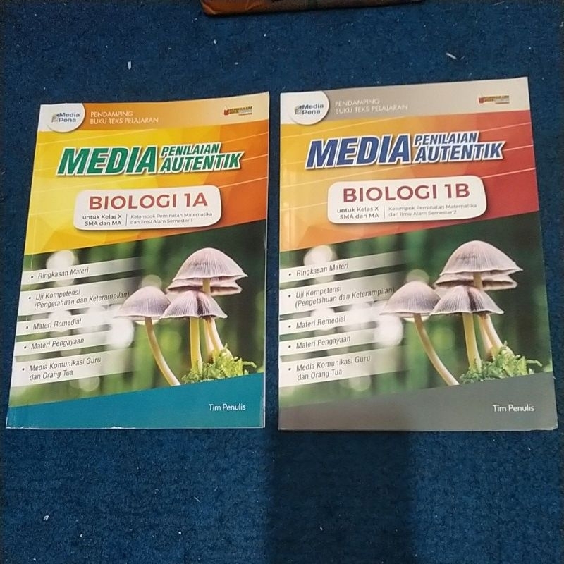 buku media penilaian autentik biologi 1A dan 1B kelas 10 SMA/MA kurikulum 2013 revisi
