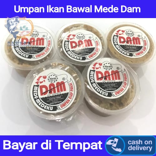 Umpan Pancing Siap Pakai Ikan Bawal Mede Dam 80Gram