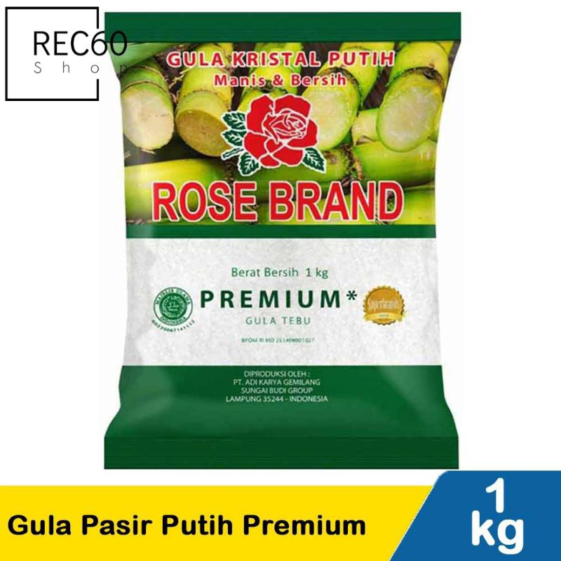 

Gula Pasir Rose Brand Premium 1Kg