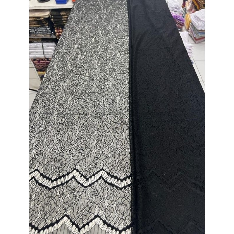 kain brokat santili motif baru size 2,6meter
