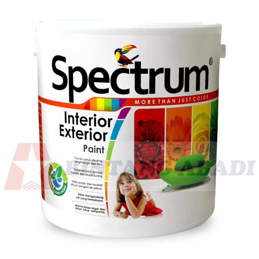 Spectrum Cat Tembok White 800 Pail