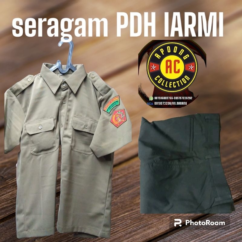 SERAGAM PDH IARMI SATU STEL