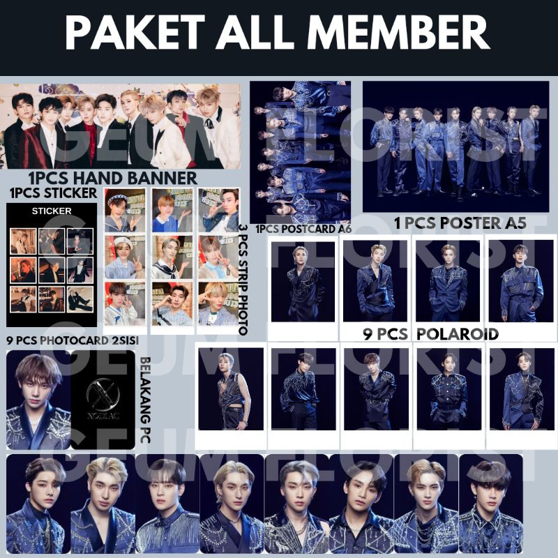 paket hemat hampers kpop xodiac / fankit kpop