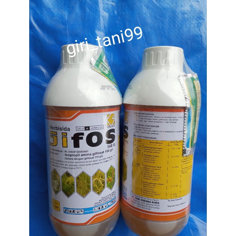 Herbisida JIFOS 160SL, 1 Liter