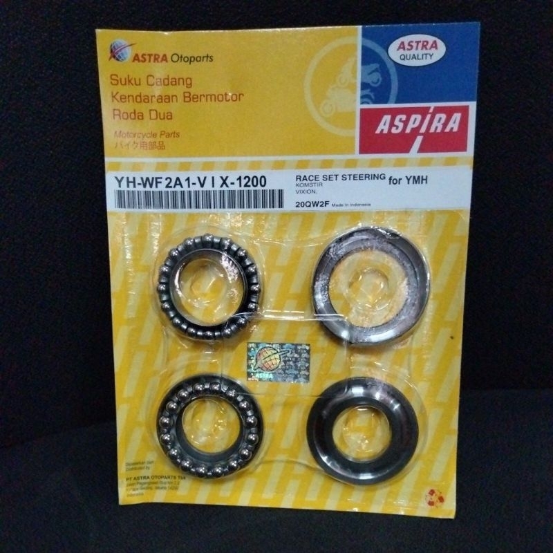 ASPIRA Komstir Comstir Ball Race Set Steering Yamaha VIXION OLD VIXION NEW NVL NVA R15 R 15 YH-WF2A1