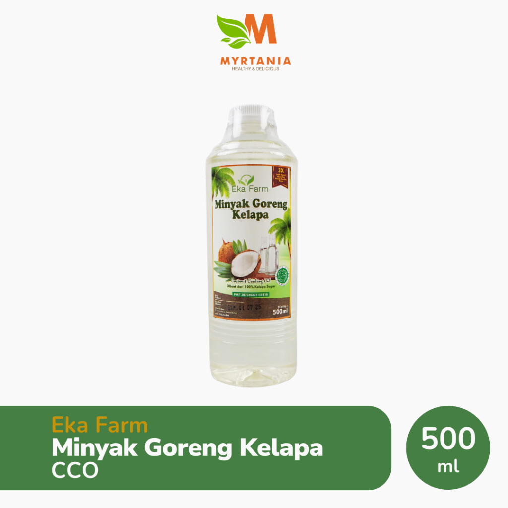 

Minyak Goreng Kelapa Eka Farm Kemasan 500ml