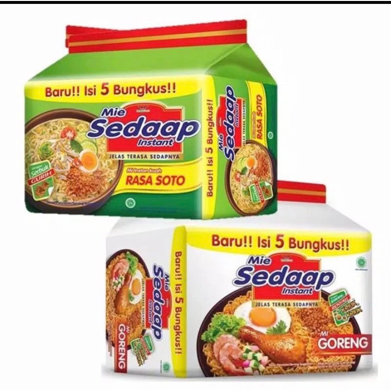 

MIE SEDAAP ISI 5pcs