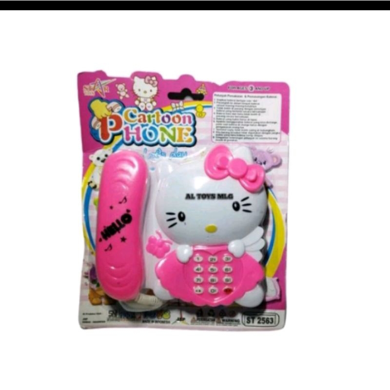 TELFON HELLO KITTY /MAINAN TELFON TELFONAN