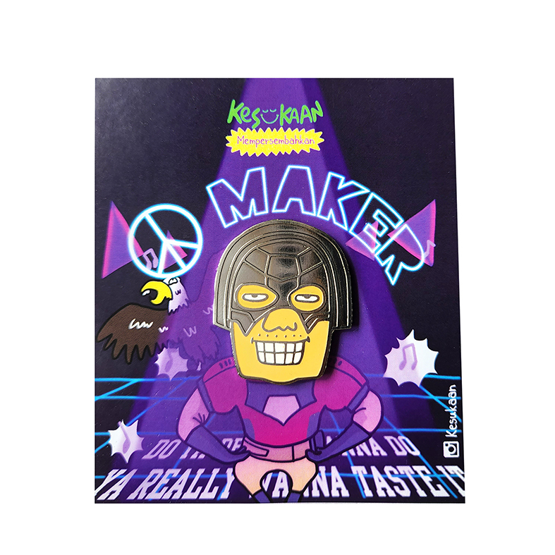 ENAMEL PIN PEACE MAKER