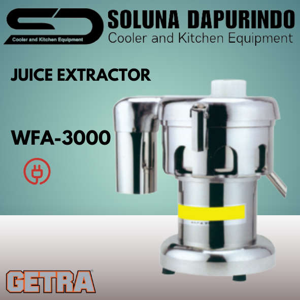 GETRA Juicer Extractor WFA3000 / Mesin Otomatis Pemisah Sari Buah dengan Ampas / WFA-3000