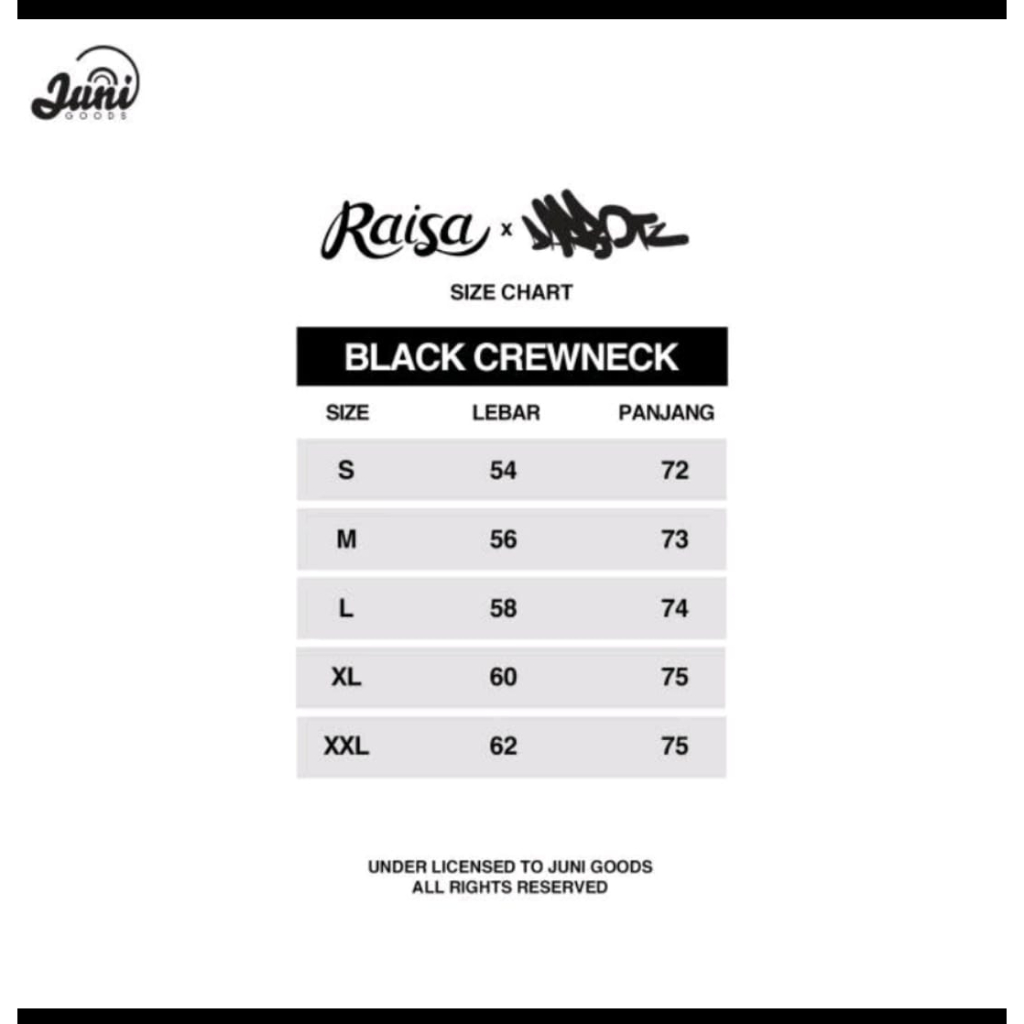 Raisa x Darbotz Crewneck Black