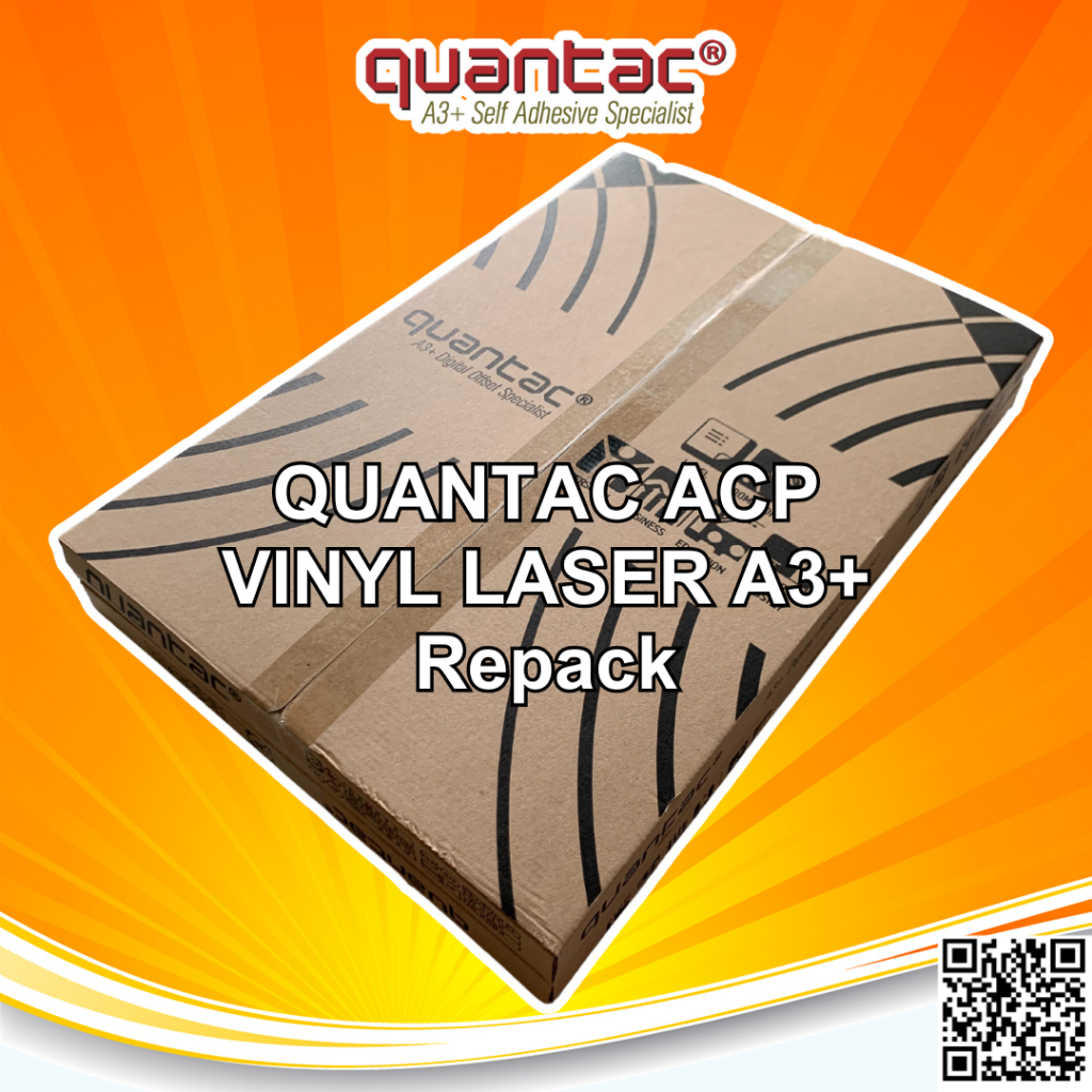 

Quantac ACP Sticker Vinyl Laser Toner Digital A3+ Stiker Label REPACK