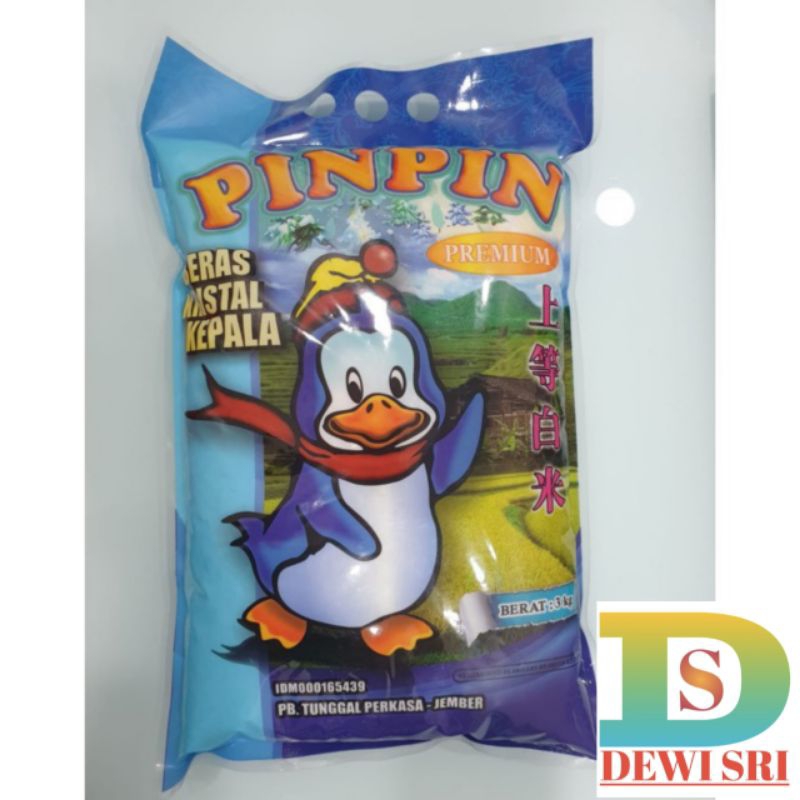 

Beras Premium PINPIN Kemasan 3kg.