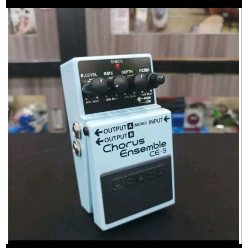 [Ready Stock] Boss CE‐5 Stereo Chorus Ensemble Pedal ce5 efek pedal gitar listrik ORIGINAL BOSS