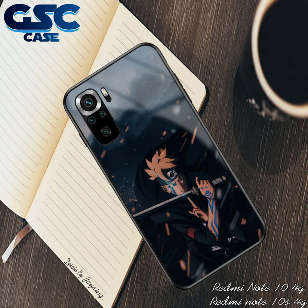 Case Redmi note 10 Terbaru - Gsc case [ Naruto ] Redmi note 10s - Kase Hp - Casing Hp - Softcase Glo