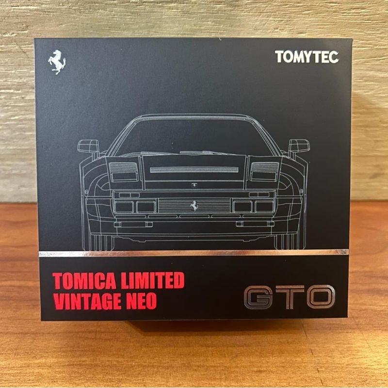TOMICA LIMITED VINTAGE NEO FERRARI GTO BLACK