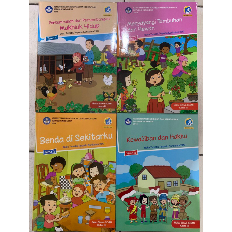 Buku tematik kelas 3 SD kurikulum 2013