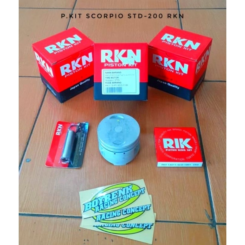 PISTON KIT SEHER SET SCORPIO STD-100