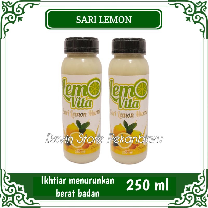 

Paket Hemat 2 botol Lemovita 250 mL / Jus Sari Lemon Murni Alami / Detoks